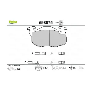VALEO 598075