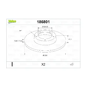 VALEO 186801