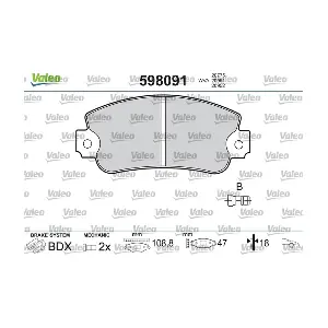 VALEO 598091