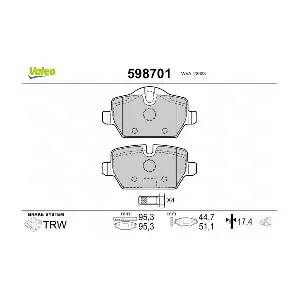 VALEO 598701