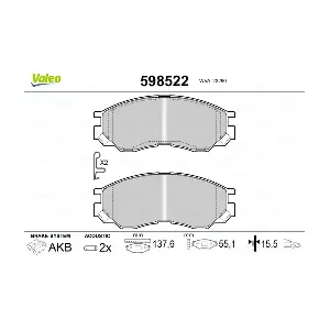 VALEO 598522