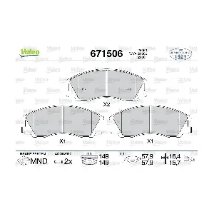 VALEO 671506