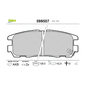 VALEO 598507
