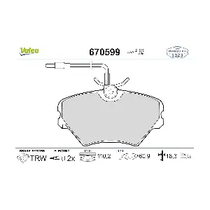 670599 VALEO