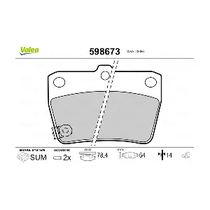 VALEO 598673