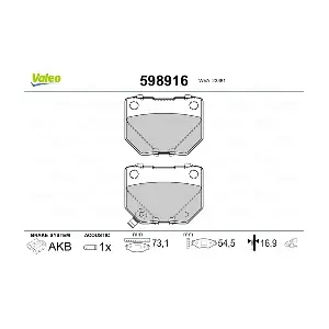 VALEO 598916