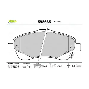 VALEO 598665