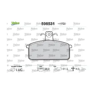 VALEO 598531