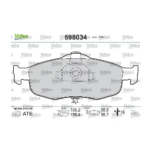 VALEO 598034