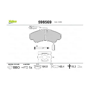 VALEO 598569