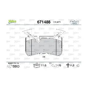671488 VALEO