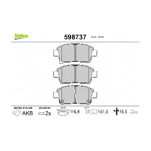 VALEO 598737