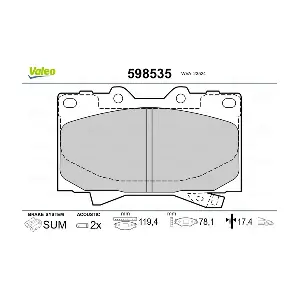 VALEO 598535