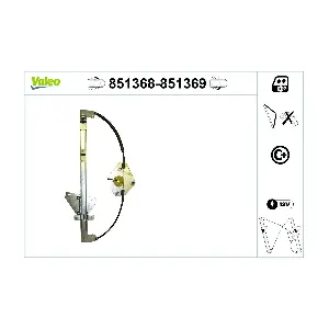 VALEO 851368 Склопідйомник