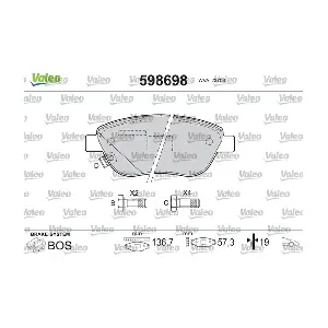 VALEO 598698