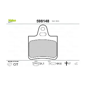 VALEO 598148