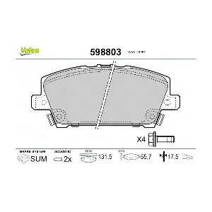 VALEO 598803