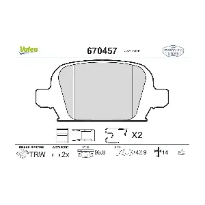 VALEO 670457