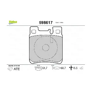 VALEO 598617