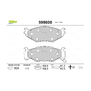VALEO 598600
