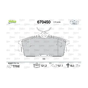 VALEO 670450