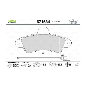 VALEO 671634