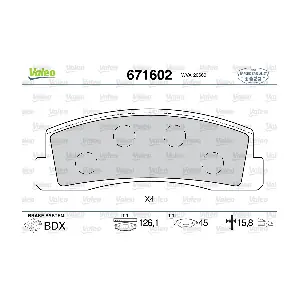 VALEO 671602