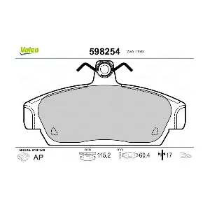 VALEO 598254