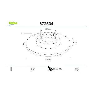 VALEO 672534