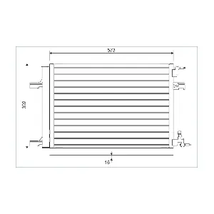 VALEO 814201 Конденсатор, система кондиціонування повітря