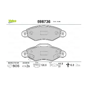 VALEO 598736