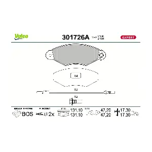 VALEO 301726A