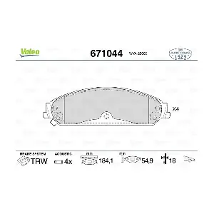 671044 VALEO