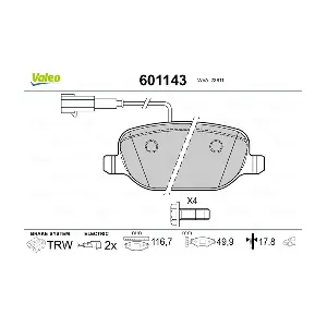 VALEO 601143
