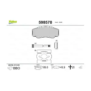 VALEO 598570