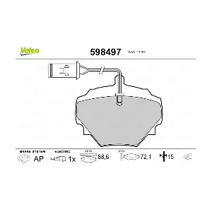 VALEO 598497