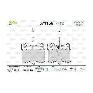 VALEO 671156