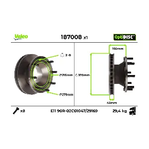 VALEO 187008