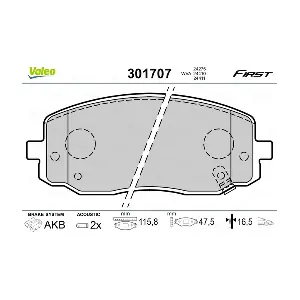 VALEO 301707