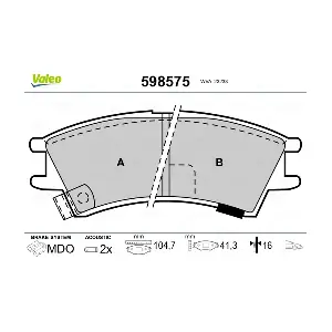 VALEO 598575