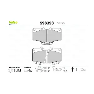 VALEO 598393