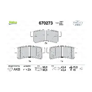 VALEO 670273