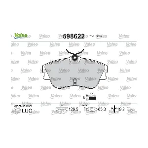 VALEO 598622