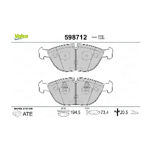 VALEO 598712