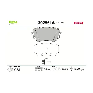 VALEO 302551A