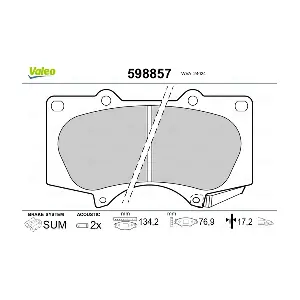 VALEO 598857