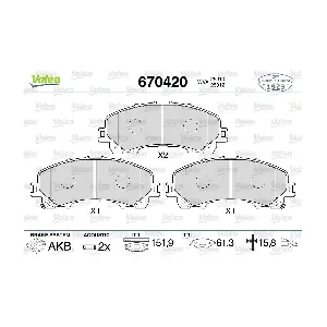 VALEO 670420