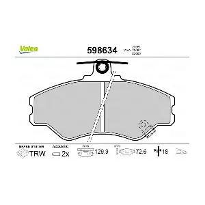 VALEO 598634