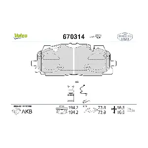 VALEO 670314