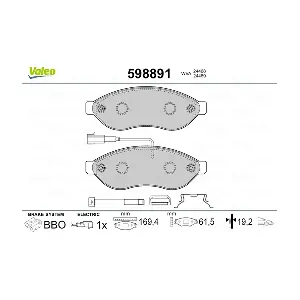 VALEO 598891